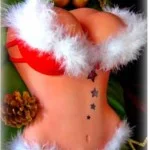 Nashville Tennessee Santas sexy female busting chest torso red bikini erotic cake - About Us Nashville, Tennessee, Erotic Cakes Bakery